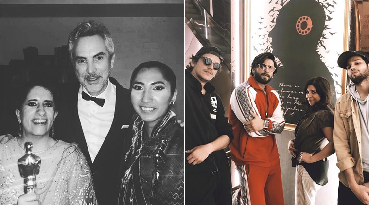 ranveer singh, guneet monga, zoya akhtar, gully boy photos