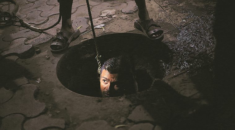 indian express, indian express journalists, indian express photojournalists, tashi tobgyal, praveen khanna, shalini nair, hindu photojournalism awards, chennai, chennai photo biennale, manual scavenging, manual scavengers, pollution, delhi pollution, pollution in delhi, patients, indian express news
