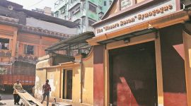 mumbai, shaare rason synagogue, bene israel synagogue, jews, masjid railway station, jewish colony, jewish new year, maharashtra, indian express news