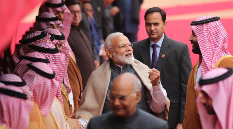 pm narendra modi and Mohammad Bin Salman on terrorism, pulwama, india saudi ties