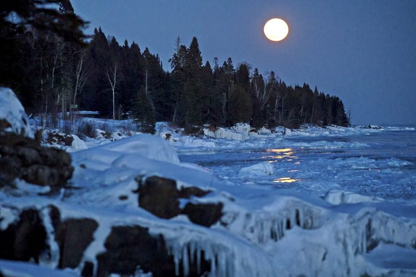 Stunning photos of Super Snow Moon from around the world