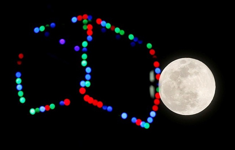 Stunning photos of Super Snow Moon from around the world