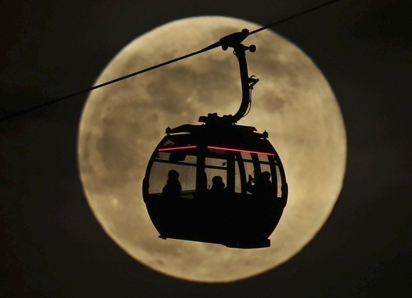 Stunning photos of Super Snow Moon from around the world