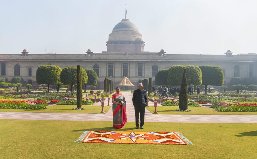 Iconic Mughal Gardens At Rashtrapati Bhavan Opens For Public | India ...