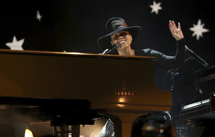alicia keys at grammys