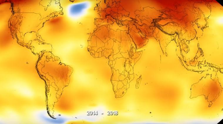 Nasa Noaa Report 2018 Was Earths Fourth Hottest Year On Record Technology News The Indian 6313