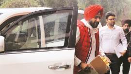 navjot singh sidhu, punjab, punjab budget, congress, amarinder singh, shiromani akali dal, akalis, bikram singh majithia, pulwama attack, indian express news