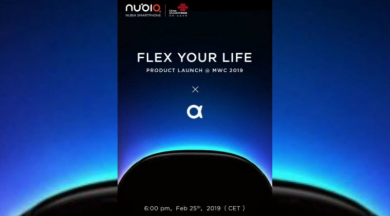 Nubia, MWC, MWC 2019, Nubia foldable phone, Nubia MWC 2019, Mobile World Congress, Nubia Alpha, ZTE, Nubia foldable phone launch, Nubia MWC event