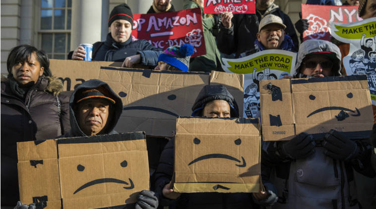 Amazon, Amazon New York exit, Amazon NYT headquarters, Amazon New York City campus, Amazon office NYC, Amazon US, Amazon jobs US