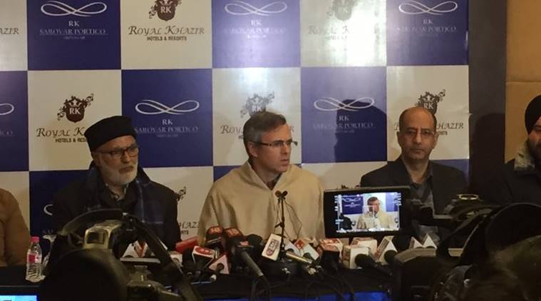 Omar Abdullah, NC leader, Omar abdullah press conference, omar abdullah on PM Modi, pulwama attack, attack on kashmiris, kashmir issue, imran khan, Omar abdullah on separatist leaders, Omar abdullah on Comgress, indian express
