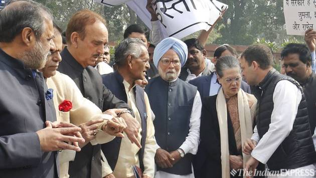 Modi govt's last day in Parliament: Hugs, digs, protests, little business
