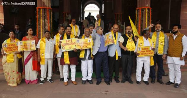 Modi govt's last day in Parliament: Hugs, digs, protests, little business