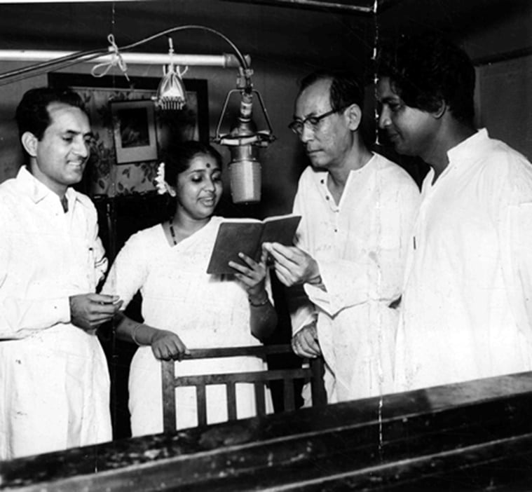 Kaifi Azmi, Asha Bhosle, SD Burman