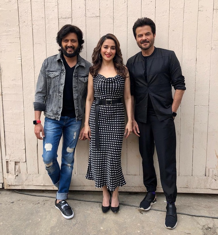 madhuri dixit with anil kapoor