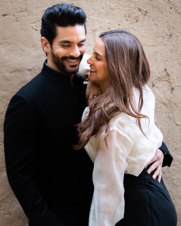   neha dhupia and angad bedo 