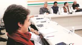 priyanka gandhi vadra, rahul gandhi, jyotiraditya scindia, up east, up west, congress general secretary, lucknow, Lok sabha elections, up visit, india news, indian express