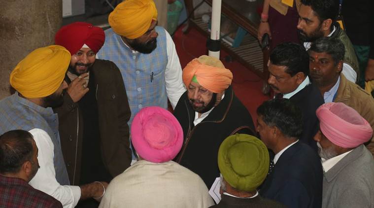 Punjab budget session: On Day-1, sloganeering, walkout, tearing into pieces Gov’s speech