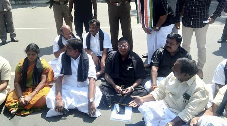 Image result for NARAYANASAMY DHARNA