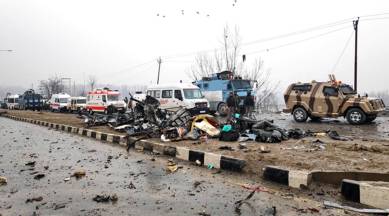 pulwama, pulwama attack, nia pulwama probe, pulwama attack probe, maruti eeco car, indian express