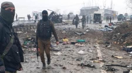 jammu and kashmir terror attack, kashmir terror attack, pulwama attack, pulwama terror attack, awantipora terror attack, crpf, jaish e mohammed, isi, masood azhar, pakistan, terrorist groups, india, india pakistan relations, terrorism, united states, china, indian express news