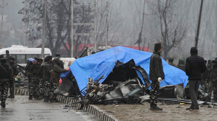 Pulwama attack: Probe finds car bumper, remains of can in which explosives were packed