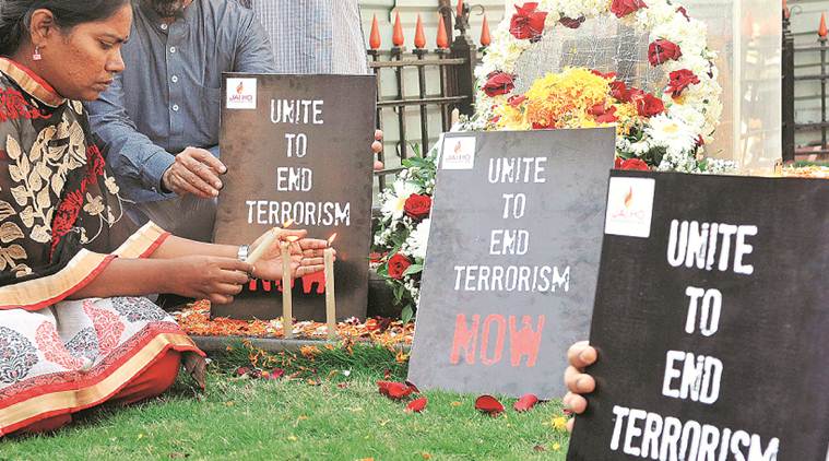 pulwama attack, crpf killed, protests against pulwama attack, anti-pakistan protests in Mumbai, Mumbai protests, indian express