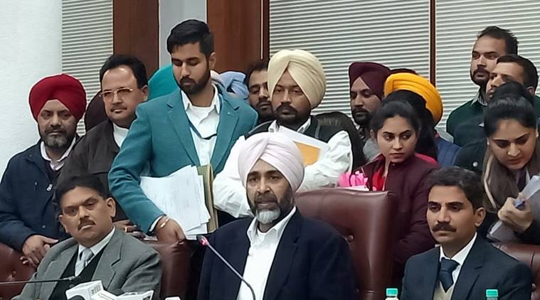 Punjab minister presents budget amid verbal spat between SAD MLAs and Navjot Singh Sidhu