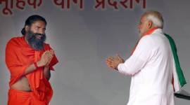 Modi, ramdev, modi diwas, narendra modi diwas, ramdev, may 23, lok sabha election results, indian express