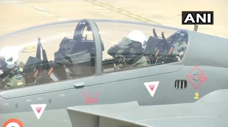 Watch: Army Chief Bipin Rawat flies indigenous LCA Tejas | India News ...