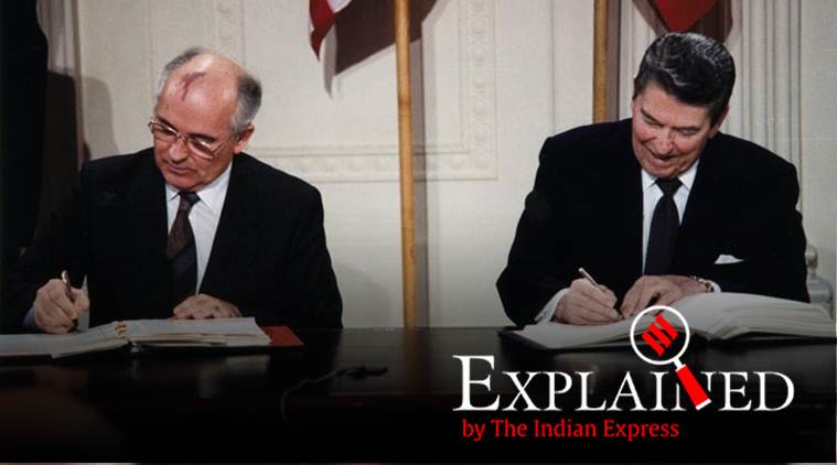 Vladamir Putin, Putin, Donald Trump, Trump, America, Russia, INF treaty, USA, new arms race, China, world news, America news, Russia news, Indian Express