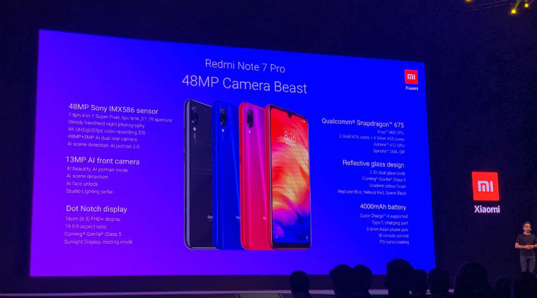 Xiaomi Redmi Note 7 India launch Highlights: Redmi Note 7 sale on March 6, Redmi  Note 7 Pro on March 13
