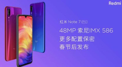 Smartphone Xiaomi redmi Note 7