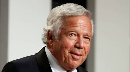 New England Patriots owner Robert Kraft arrives for the 89th Academy Awards Oscars Vanity Fair Party in Beverly Hills, California, U.S.