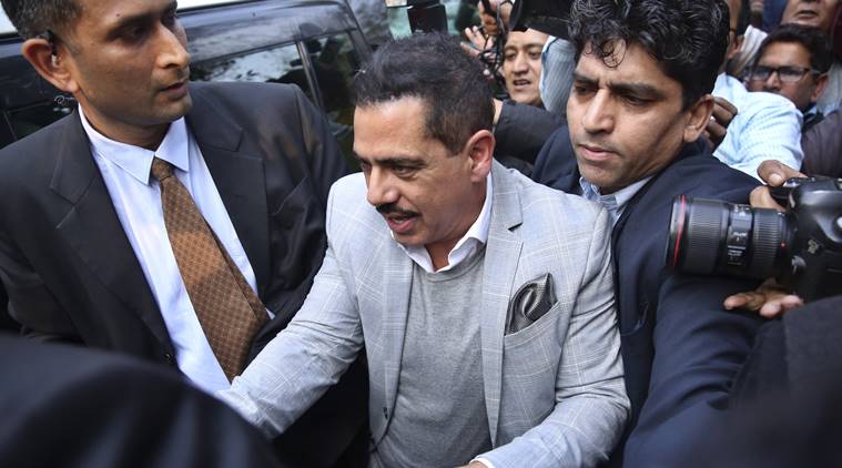 Image result for Another grilling session for Robert Vadra as he appears before ED today