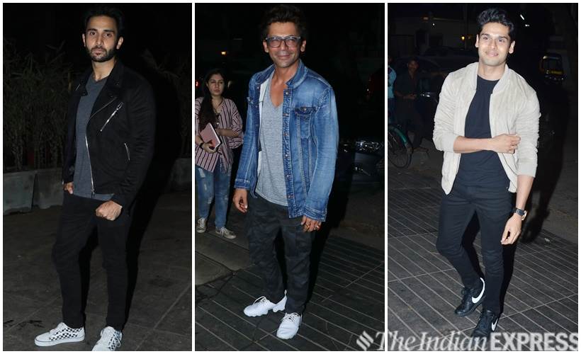 Rohan Mehra, Sunil Grover and Abhimanyu Dassani