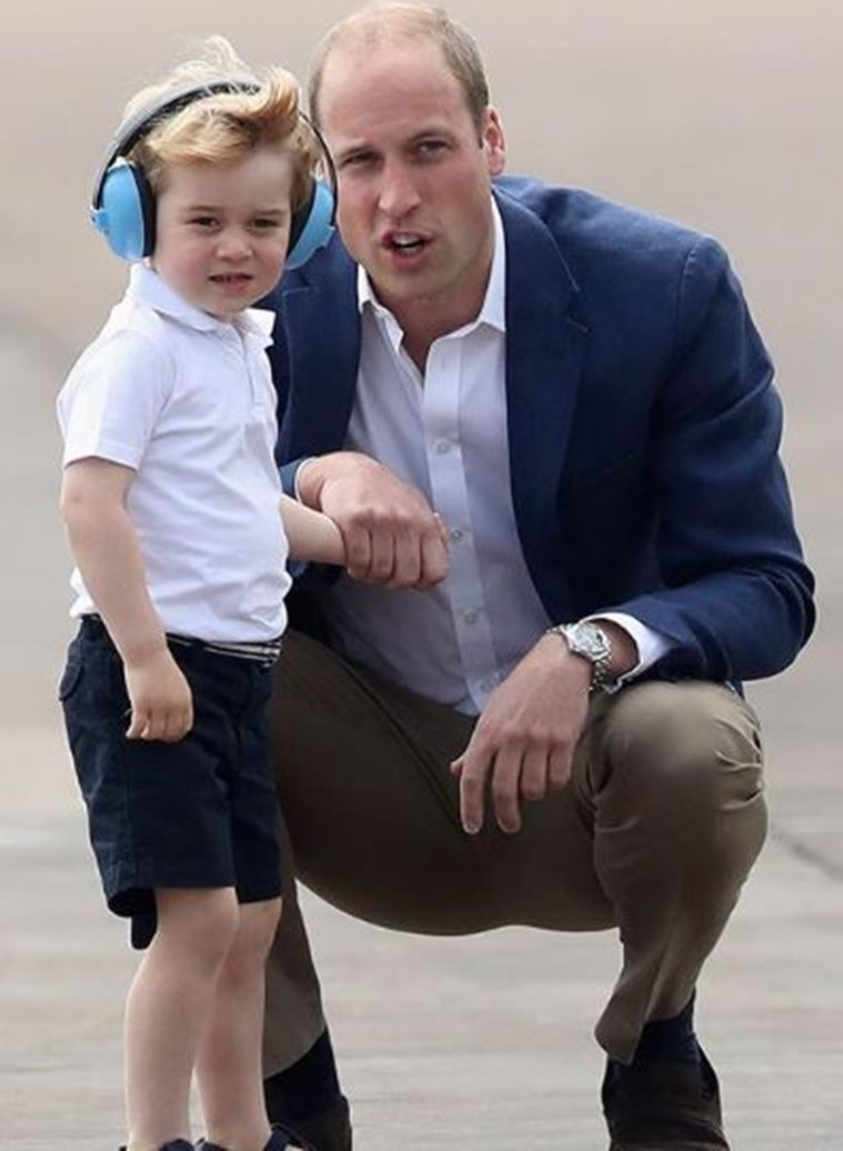 prince william prince george parenting