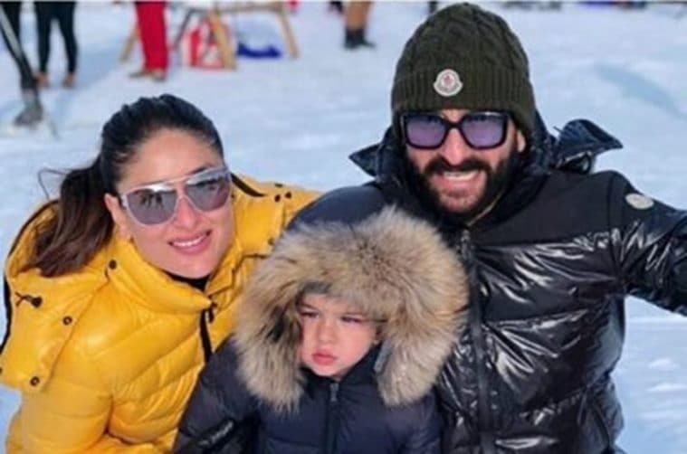 Saif, Kareena and Taimur