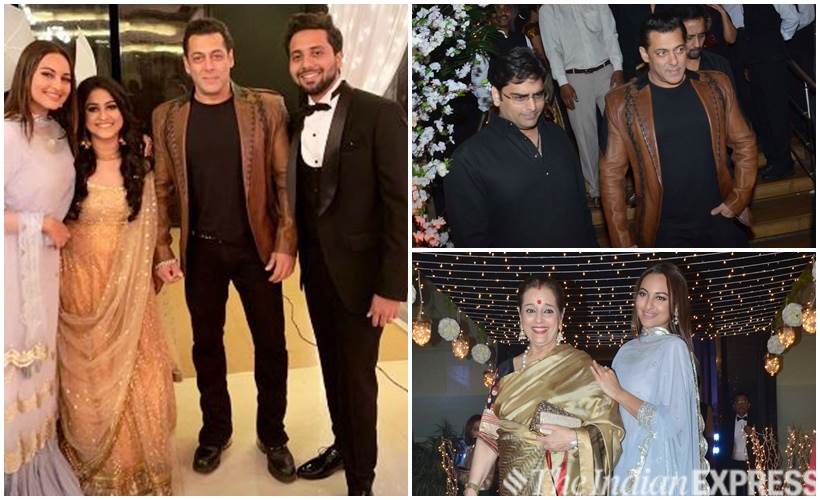 Salman Khan Sonakshi Sinha Sex - Salman Khan and Sonakshi Sinha dazzle at a friend's wedding | Entertainment  Gallery News,The Indian Express