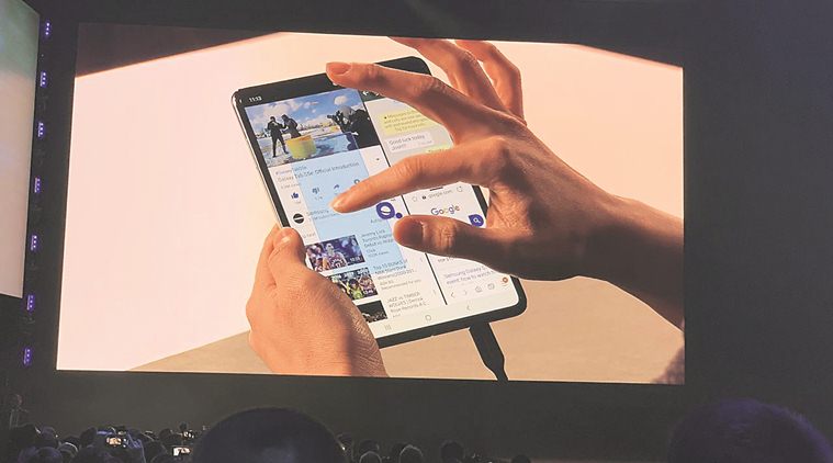 Samsung Galaxy Fold, Samsung, Galaxy Fold, Galaxy Fold price, galaxy fold features, Galaxy Fold price in India, Galaxy Fold specifications, Galaxy Fold features, tech news
