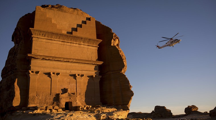 Trying to lure tourists, Saudi Arabia hosts music festival near ancient tombs