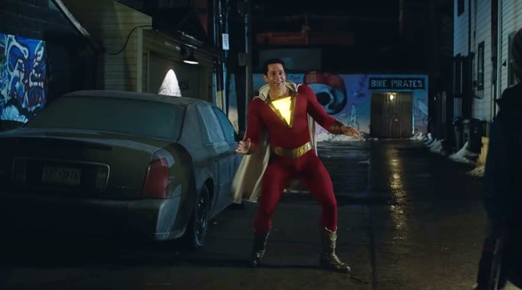 shazam dc superhero film trailer footage clip