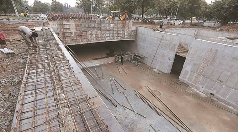 Chandigarh: Smart City underpass to be ready in March, architects call it ‘colossal waste of money’