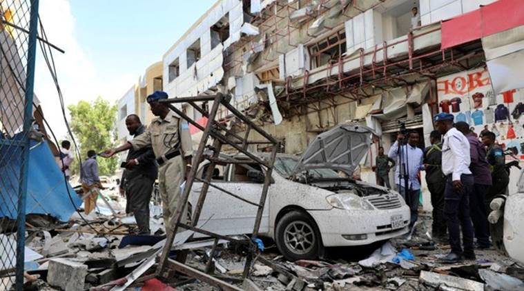Somalia, Somalia bombing, Somalia car bombing, Mogadishu car bombing, Mogadishu car bombing, Indian express, world news, latest news