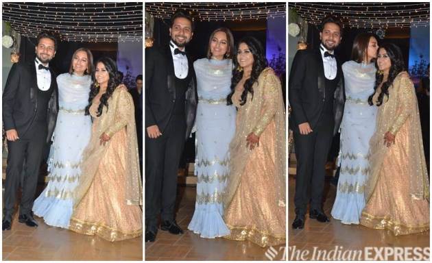 Salman Khan And Sonakshi Sinha Dazzle At A Friends Wedding Entertainment Gallery News The