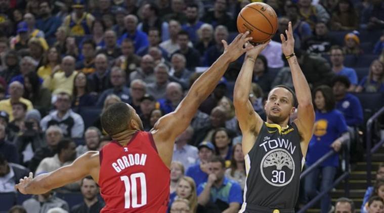 NBA: Without James Harden, Houston Rockets stun Golden State Warriors ...