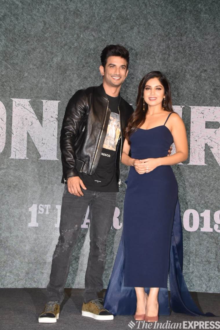 sushant singh rajput and bhumi pednekar