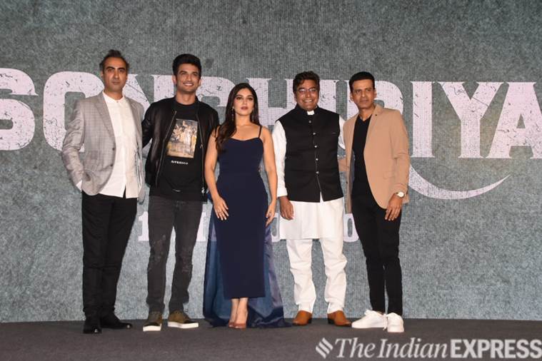 sonchiriya trailer launch pics