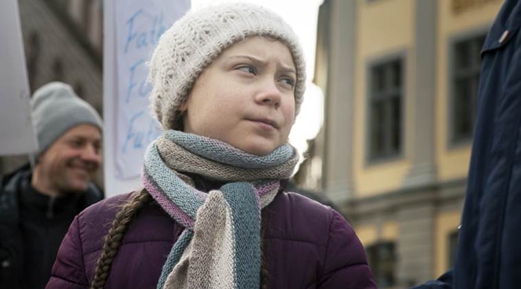 greta thunberg, climate change protest, zayne cowie, climate change, greta thunberg climate change, kids protest climate change, youth protest movement, climate change youth protest movement, greta thunberg nobel peace prize nomination, greta thunberg sweden parliament protest, world news, indian express