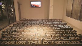 indian constitution, preamble, materiology, lights, music, exhibition, delhi, architects, designers, indian express news