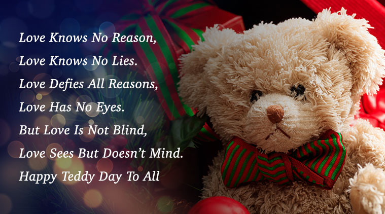 today is teddy day tomorrow